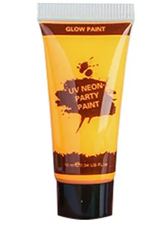 25ml tube of neon face and body paint in safe non-toxic formula
