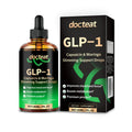 30ml glass bottle of chili fruit liquid supplement with a black dropper.