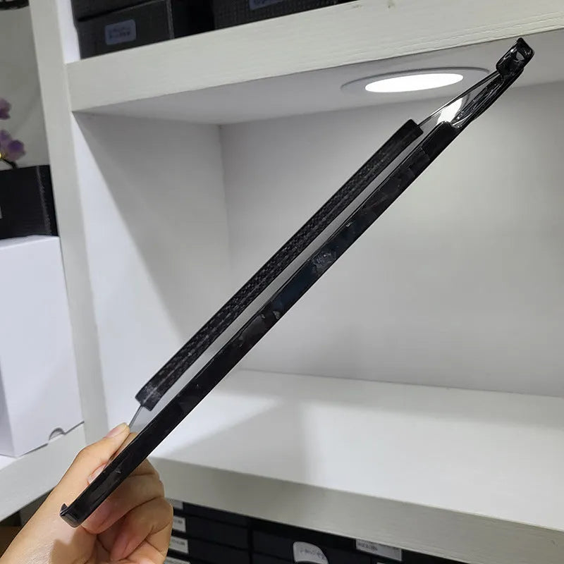 Carbon fibre hard protective cover for Apple iPad Pro 11-inch in matte and forged finish options.