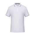 Cotton short-sleeved T-shirt in white with loose fit, available in multiple colours and sizes S to XXXL