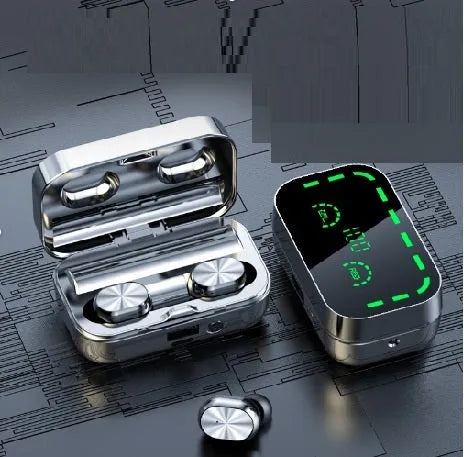 Bluetooth TWS earbuds with touch controls and 10m wireless range