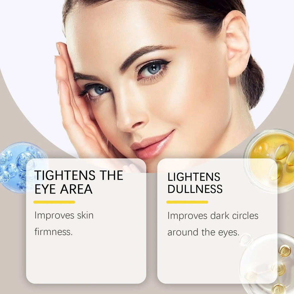 20g container of caffeine eye cream for dark circle and puffiness treatment