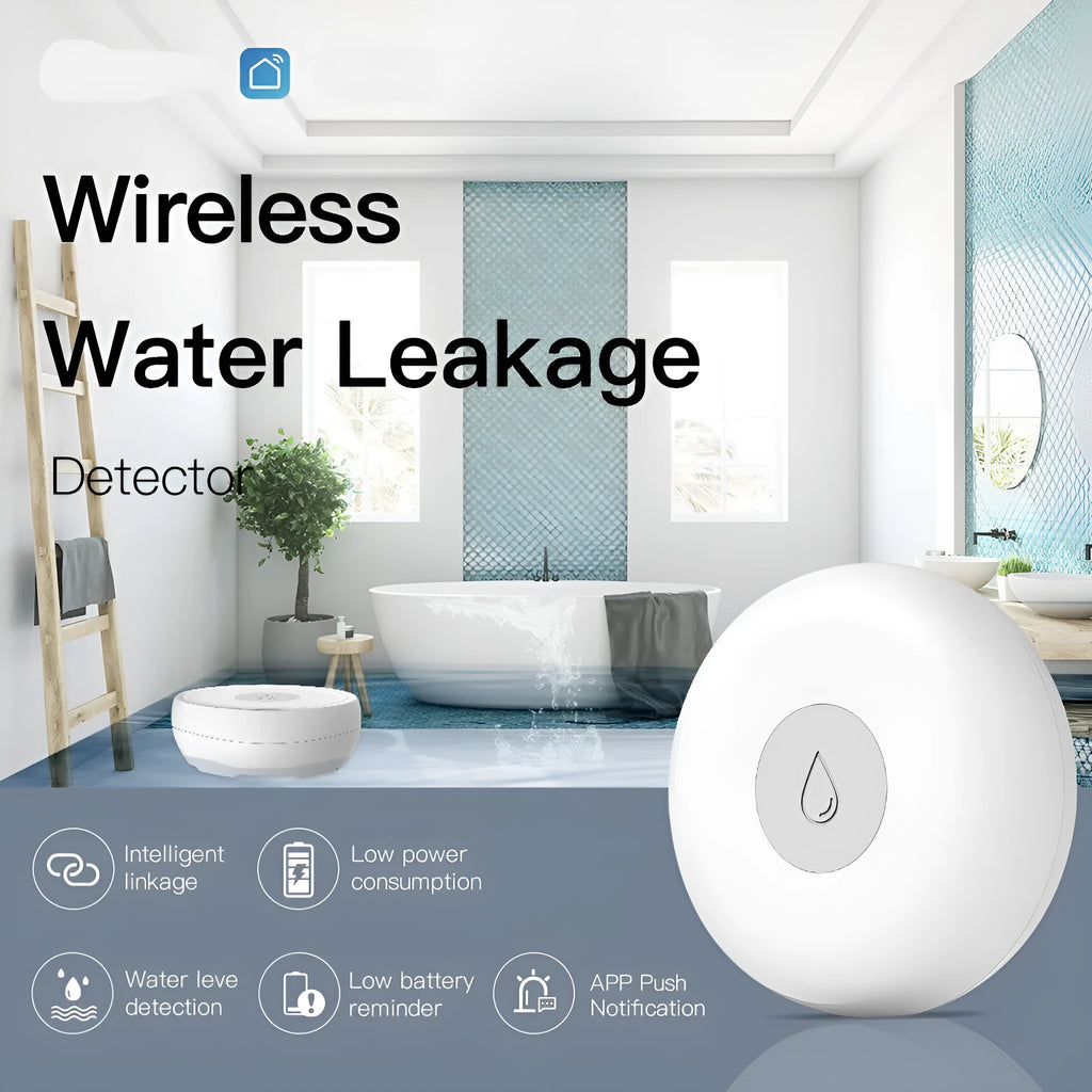 Doodle smart wireless water leak level detector sensor with Zigbee connectivity