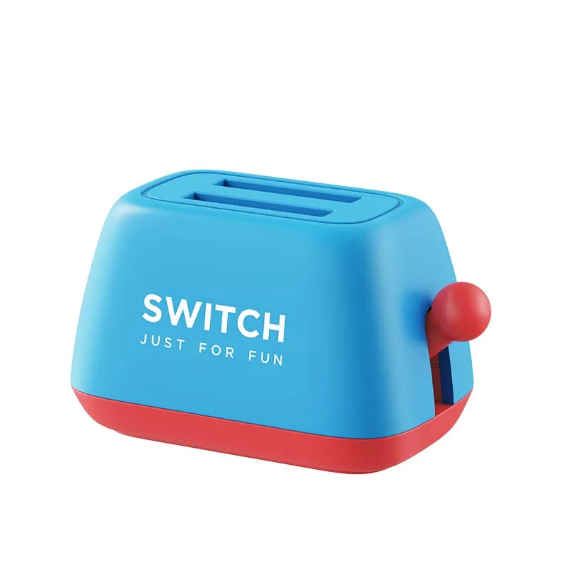 Nintendo Switch game card storage box in green colour with silicone anti-slip base.