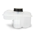 White plastic coolant expansion tank with cap for Ford Focus MK2 2004-2011