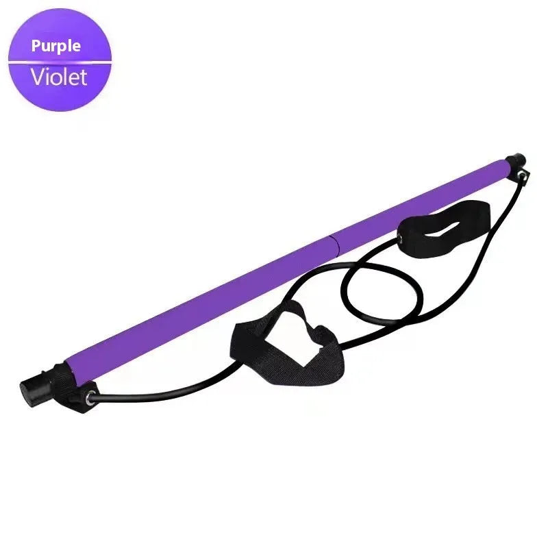 Colour options for a multifunctional adjustable fitness pulling rope on a gym mat.