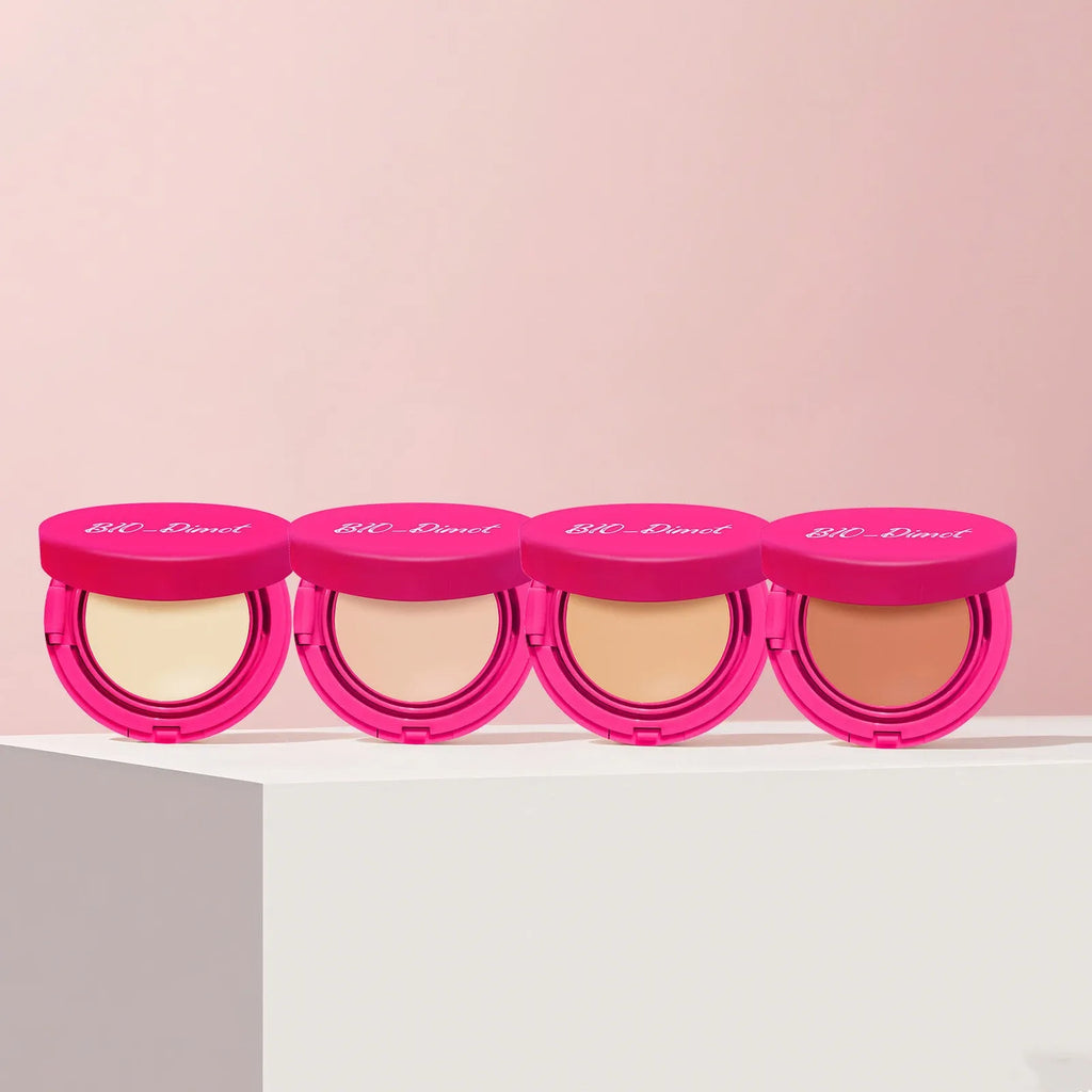 20g bottle of lightweight moisturising liquid foundation in four colour options