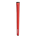 TPE material golf club grip in various colours including pink, red, blue, white, and black with coloured heads.