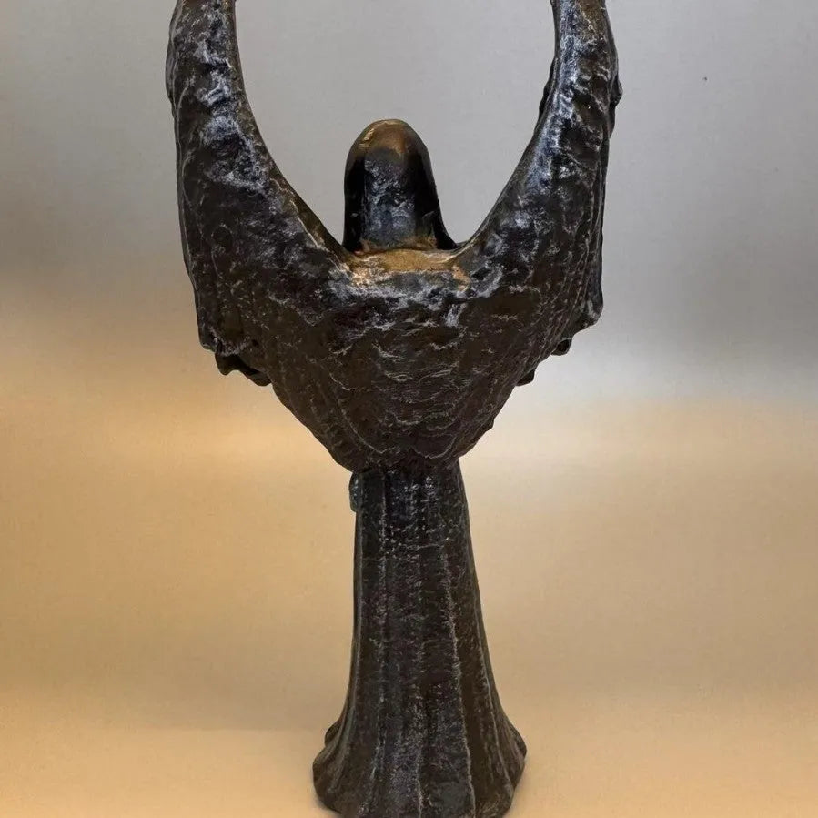 Dark Angel decorative resin statue figurine ornament on display.