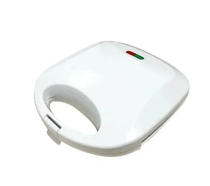 White double-sided sandwich machine with 750W power and 110x130mm baking tray