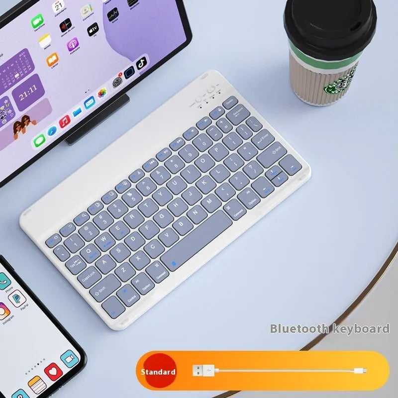Bluetooth keyboard and rechargeable mouse bundle in multiple colour options including elegant white and dark night green