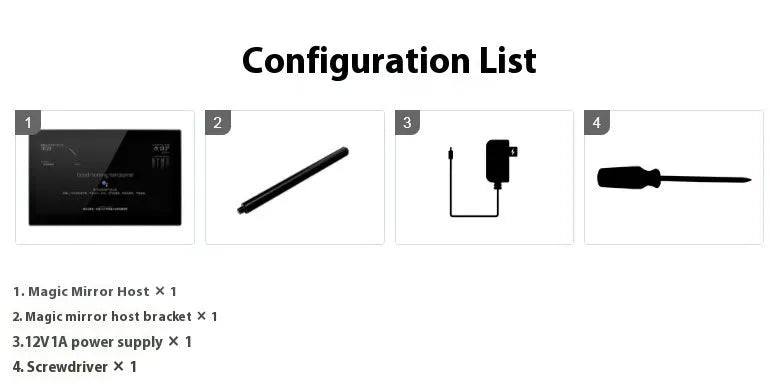 13.3-inch integrated CM4 computer voice assistant touch display screen with ABS plastic housing