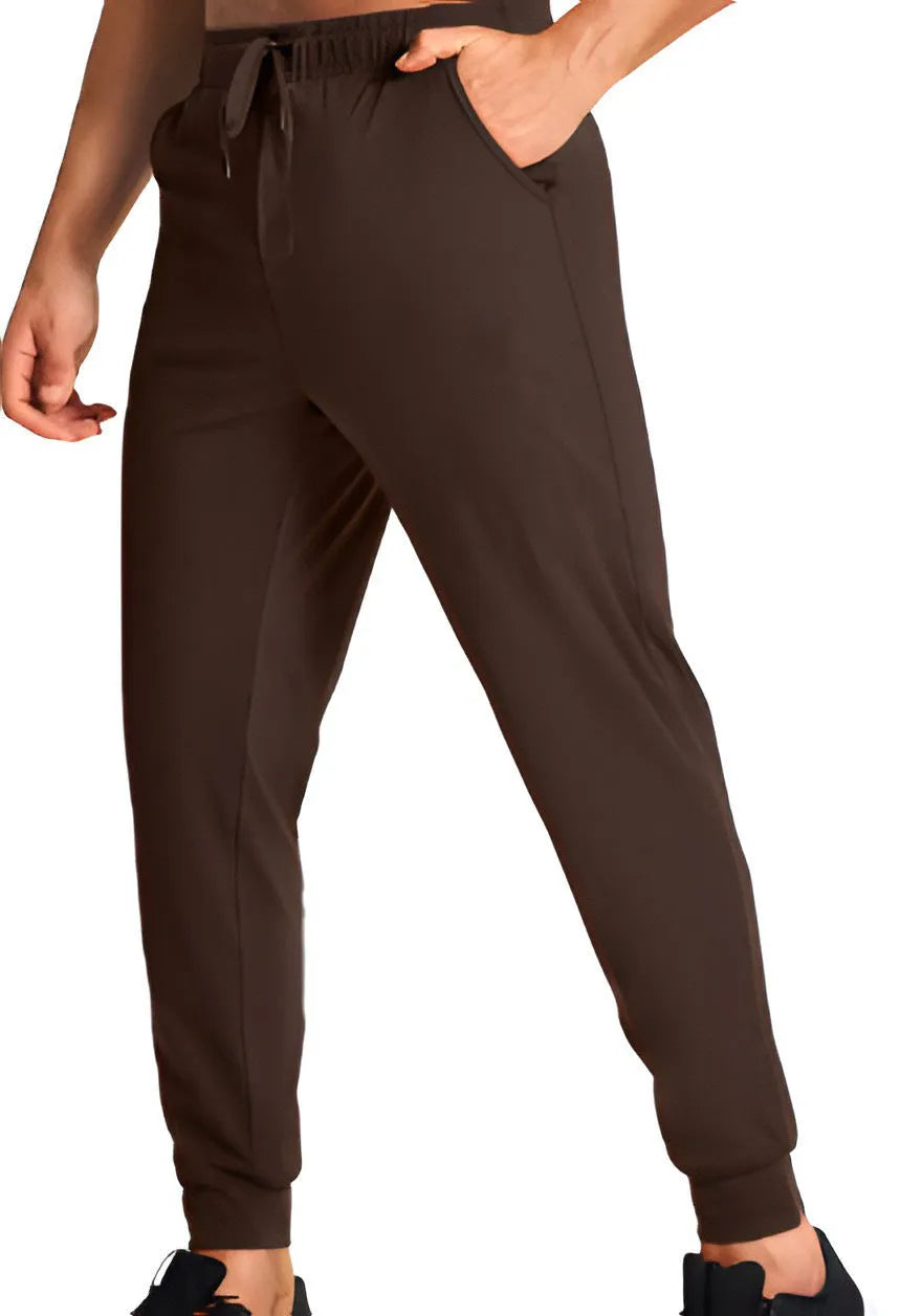 Men's loose fit casual trousers in solid colour options with size range XS to 4XL