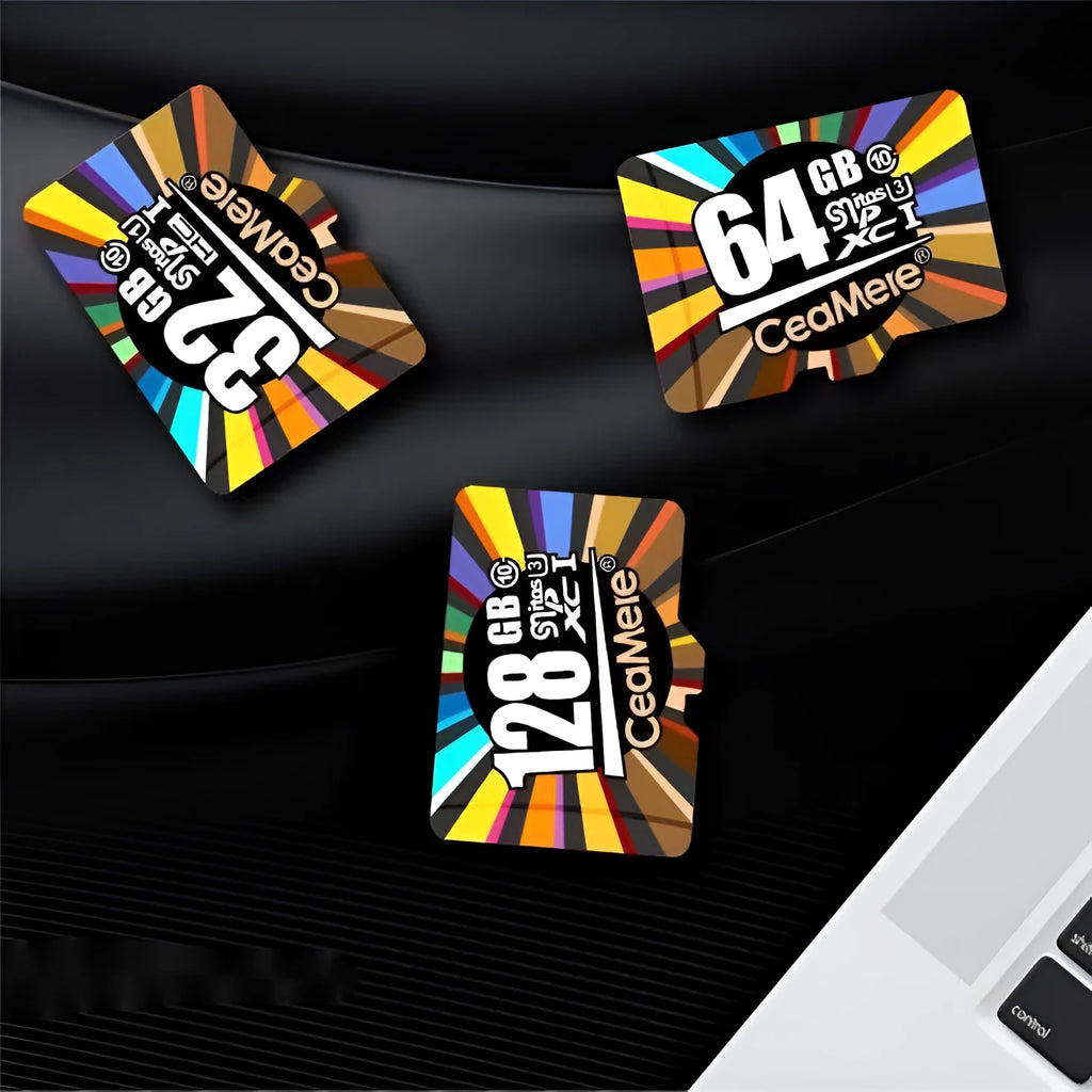 Mobile Phone Monitoring Memory Card Recorder High-Speed Class 10 Micro SD Card Compatible with Smartphones Tablets Dash Cam 8GB 16GB 32GB 64GB 128GB 256GB Capacity Options for Weddings Birthdays Festivals Housewarming Business Gifts Awards Commemorations
