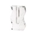 Transparent crystal vase from Solidification Series with fairy-spirit design for modern home decoration