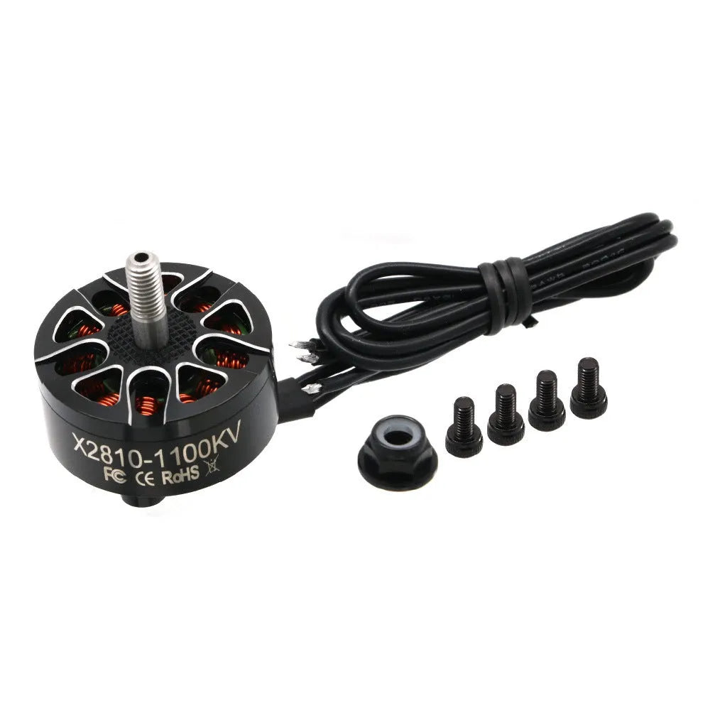 X2810 series multi-axis flight motor with metal construction for quadcopter and RC aircraft builds
