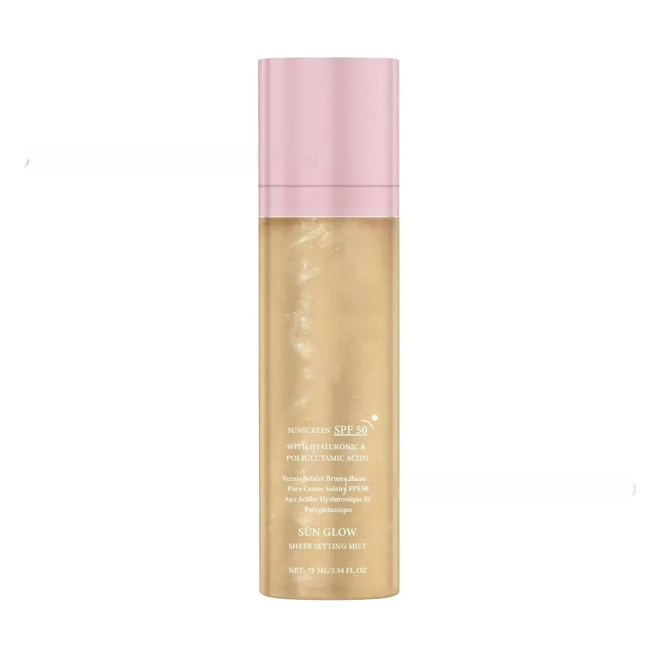 75ml makeup moisturising spray bottle with spray nozzle, light texture facial mist
