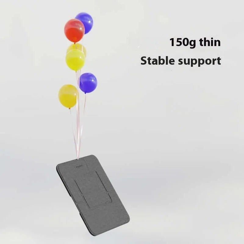 Multi angle magnetic folding tablet stand for 9.7-13 inch tablets, 3mm thick with suction cup and removable adhesive