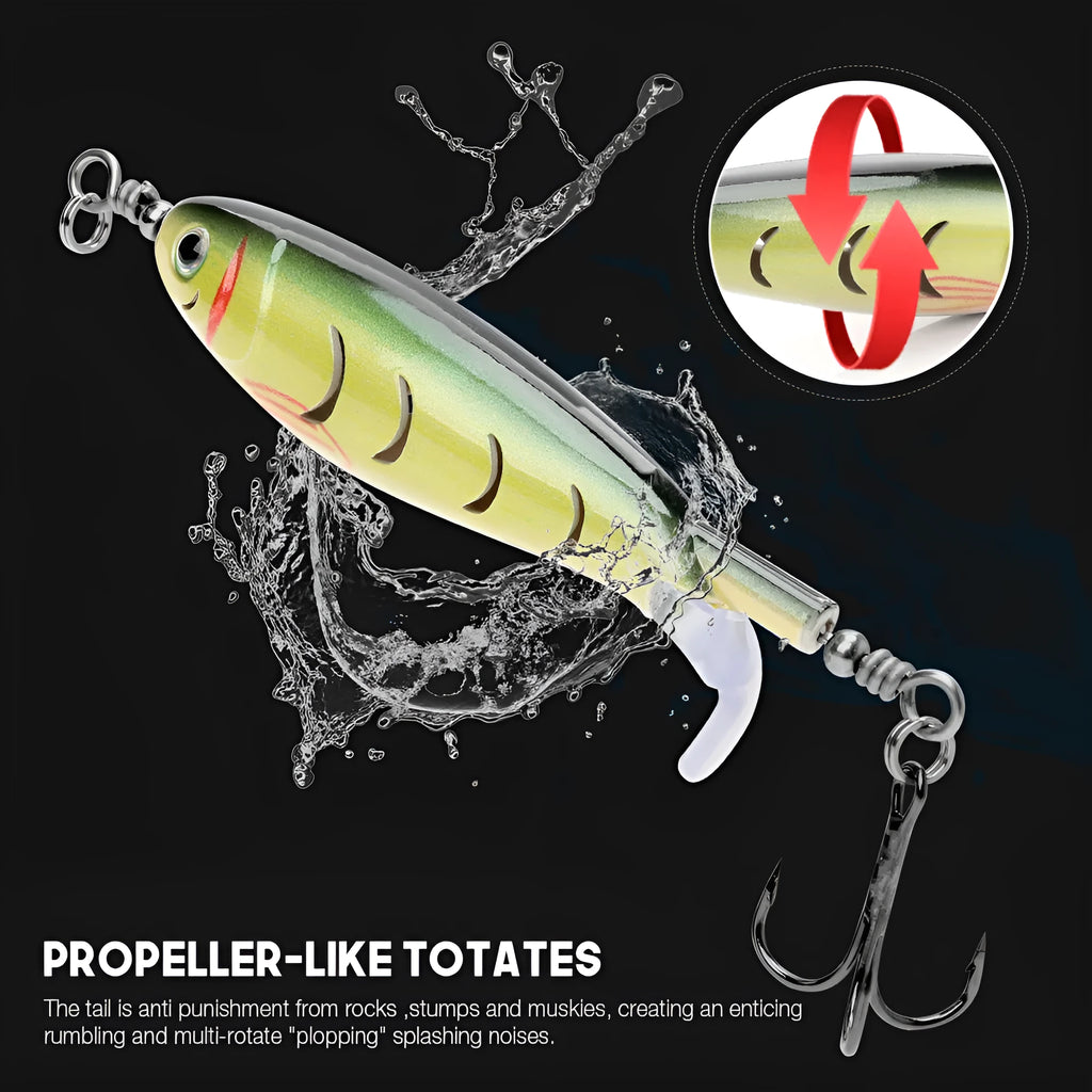 7.5cm long bionic artificial fishing lure weighing 8g, shown in one of five available colour patterns for predator fishing.