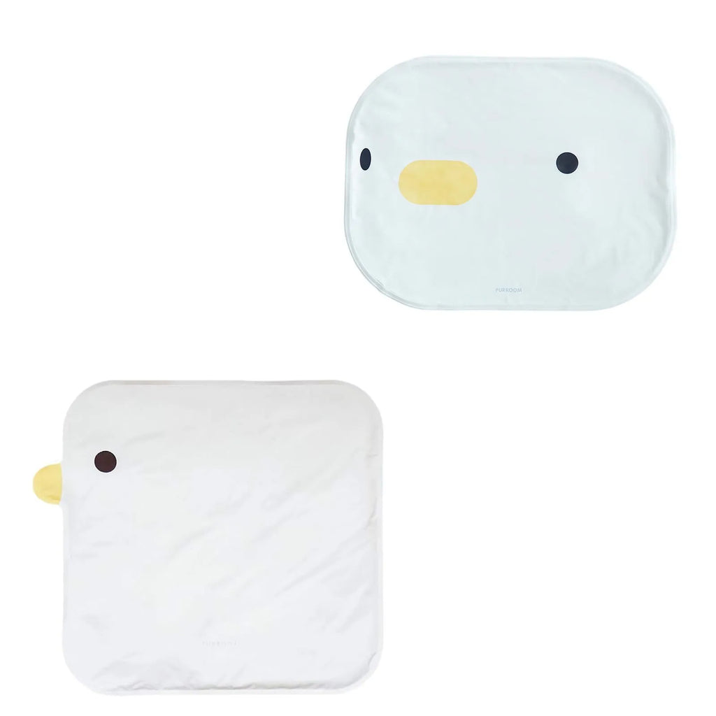 Washable pet cooling mat for dogs and cats in chick and oval size options