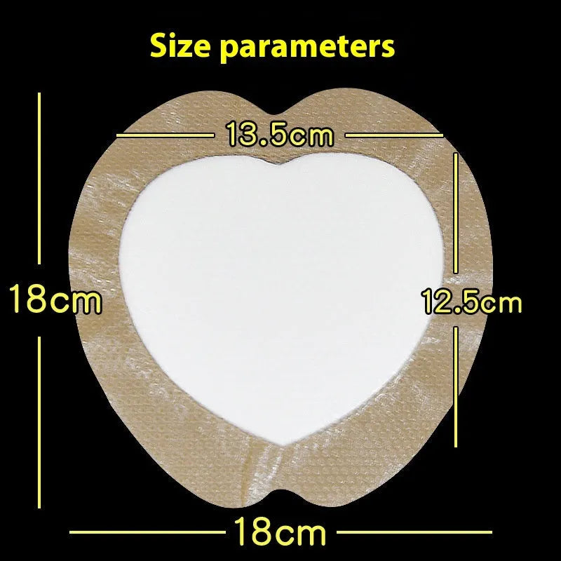Skin-coloured silica gel foam bedsore sticker for pressure ulcer prevention
