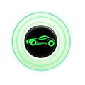 20mm diameter silicone car door shock pads in black and luminous colour options for vehicle protection
