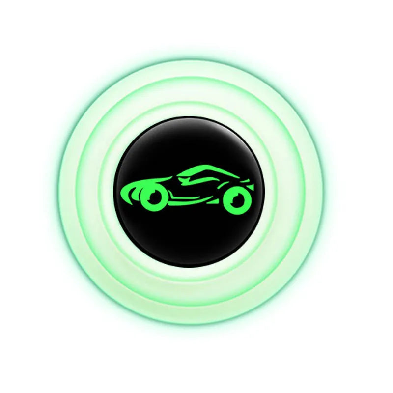 20mm diameter silicone car door shock pads in black and luminous colour options for vehicle protection