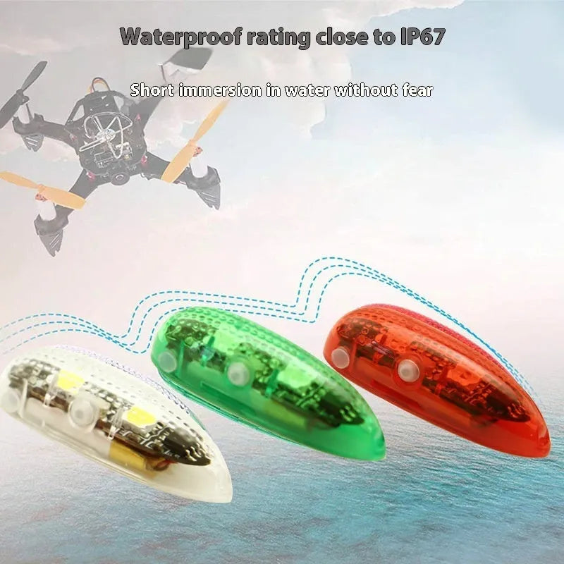V3 wireless charging waterproof navigation light for RC car and model boats