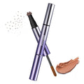 Double-headed pen brow cream shaping eyebrow pencil in brown and black for universal skin types
