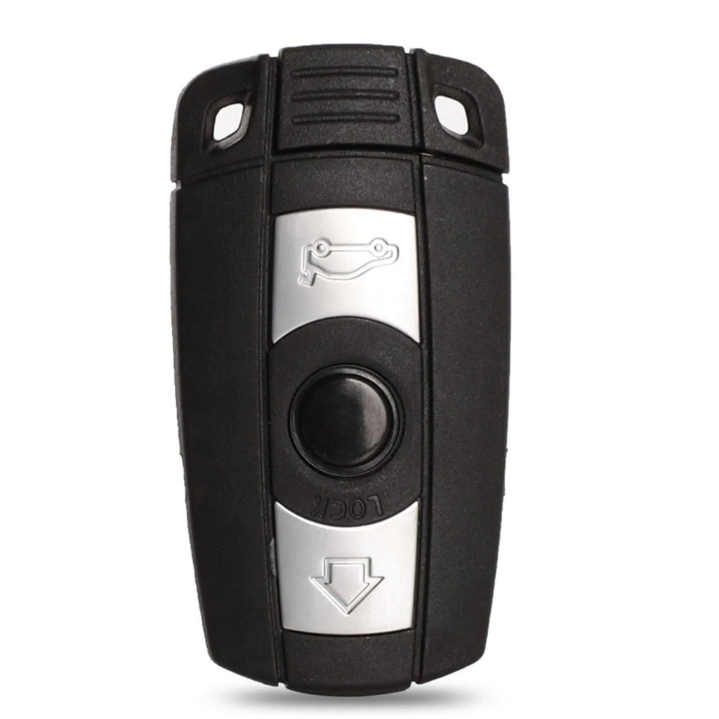 BMW CAS3 semi-intelligent remote car key with three buttons and metal/plastic construction