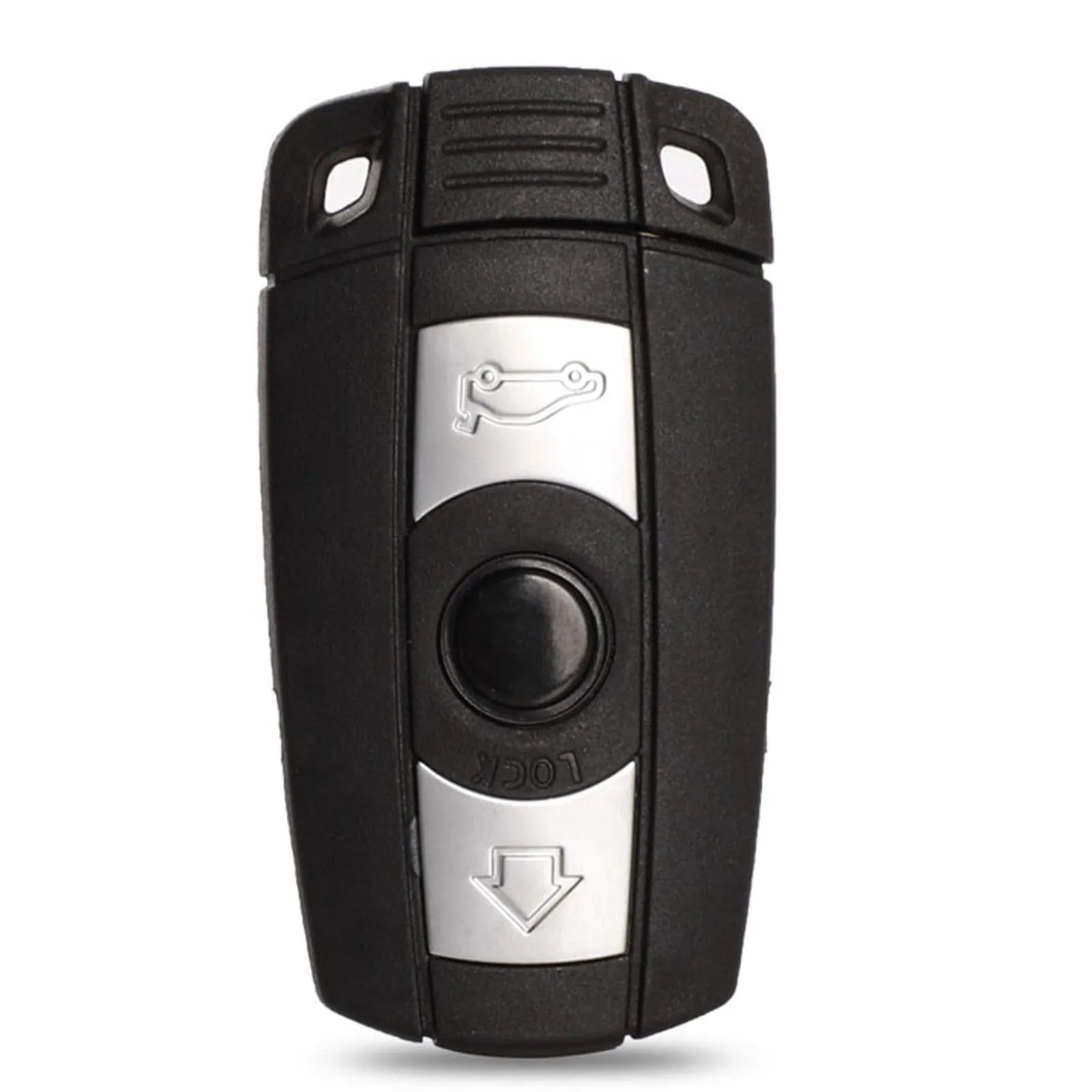 BMW CAS3 semi-intelligent remote car key with three buttons and metal/plastic construction
