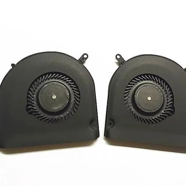Apple MacBook Pro A1398 internal cooling fan replacement part on a paper box.