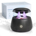 Plastic ultrasonic portable denture cleaner in white with 300ml tank and USB power cable