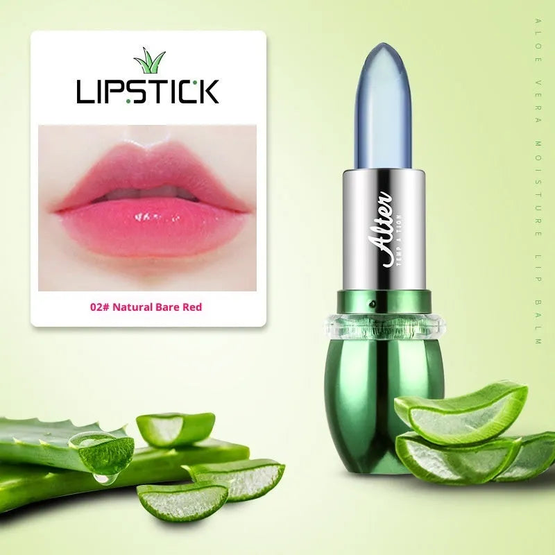 Moisturising waterproof lipstick in six shades with non-fading and no-stain-on-cup colour.