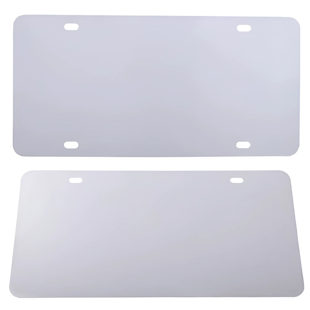 American standard aluminium blank license plate in two sizes JS001 and JS002 for thermal transfer printing