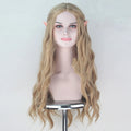Hobbit Elf Queen Kellantril cosplay wig with ears, long 70cm anime wig in picture colour